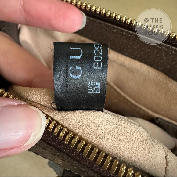 EUC GUCCI SUPREME SMALL SHOULDER CANVAS TOTE BAG - Picture 14 of 14